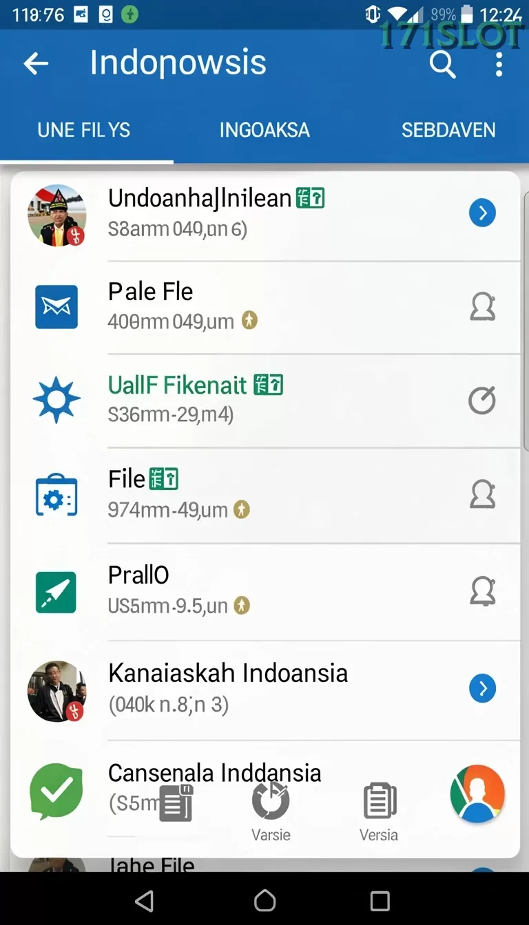Cuplikan layar PETI4D — pengaturan akun
