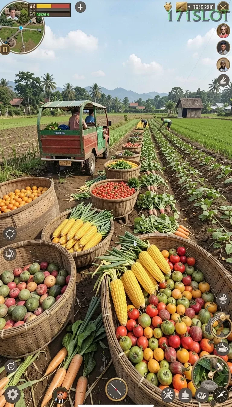 Cuplikan layar MPO555 — menu navigasi